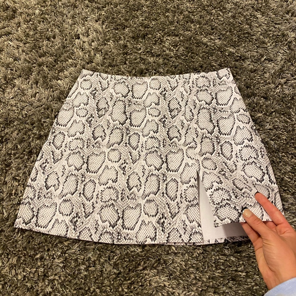 Snakeskin Skirt (These Three Boutique)